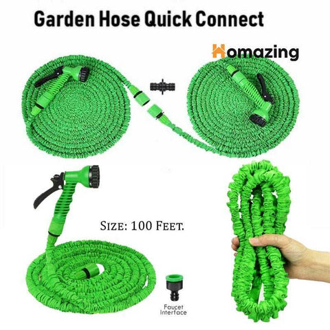 100ft Magic Hose Water Spray Pipe