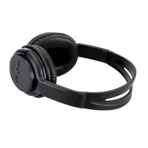 668 Black Wireless Bluetooth Headphones