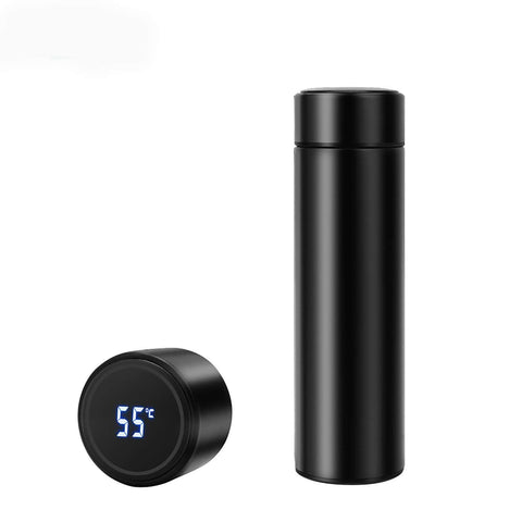 Smart Thermos Water Bottle LED Digital Temperature Water Bottle Display Stainless Steel Coffee Thermal Vaccum Mug Intelligent Insulation Cups Vacuum Flask Temperature Bottles