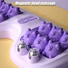 Foot Massager Roller Home Leg Point Bead Roller Massager Heel Foot Arch Pain Reflexology Massager
