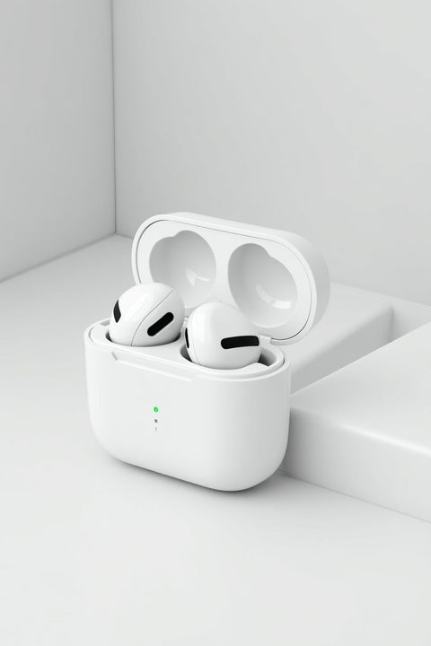Pro 2 Wireless Earbuds White Bluetooth 5.3 ANC Touch Control Earbuds