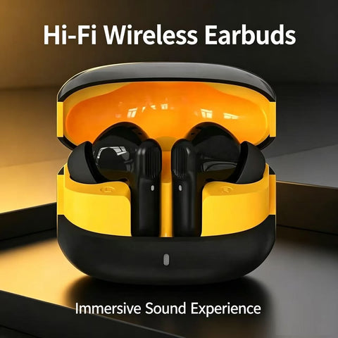New -20%   Product image 1 Product image 2 Product image 3 Product image 4 Product image 5 Stereo Wireless Earbuds Bluetooth 5.2 HD Sound Touch Control Earbuds