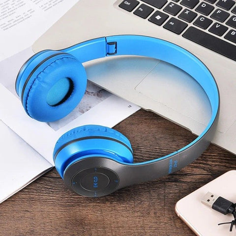 P47 Wireless Headphones Bluetooth Foldable Headset with FM Radio